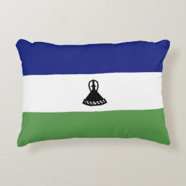 Lesotho flagga prydnadskudde