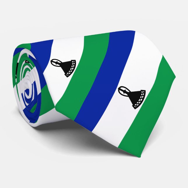 Lesotho Flagga Slips (Rullad)