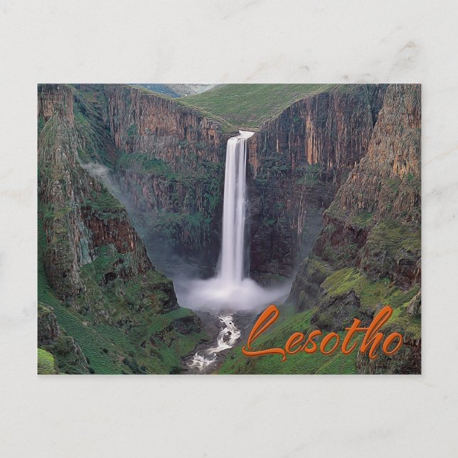 Lesotho Vykort (Framsida)