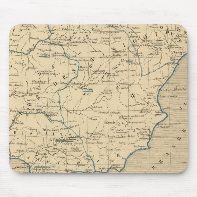 L'Espagne 585 a 756 Musmatta (Framsidan)