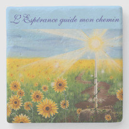 L'Espérance guide mon chemin Underlägg Sten