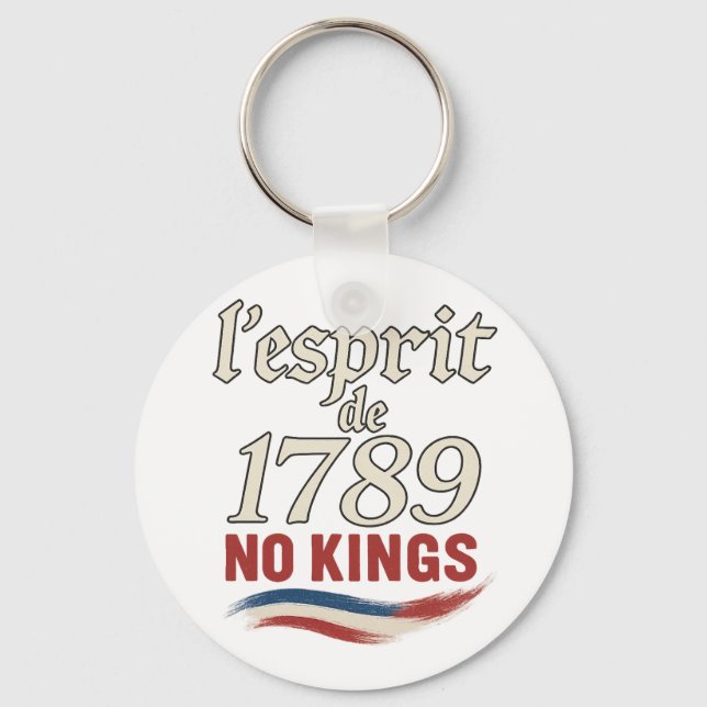 l'esprit de 1789 No Kung Nyckelring (Framsida)