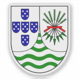 Lesser coat of arms of Mozambique (1935-1975) Klistermärken