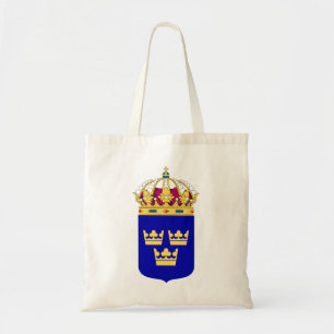 Lesser logotyp för symbol för vapensköldsverige tygkasse