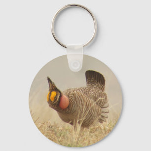 Lesser präriehöna Keychain Nyckelring
