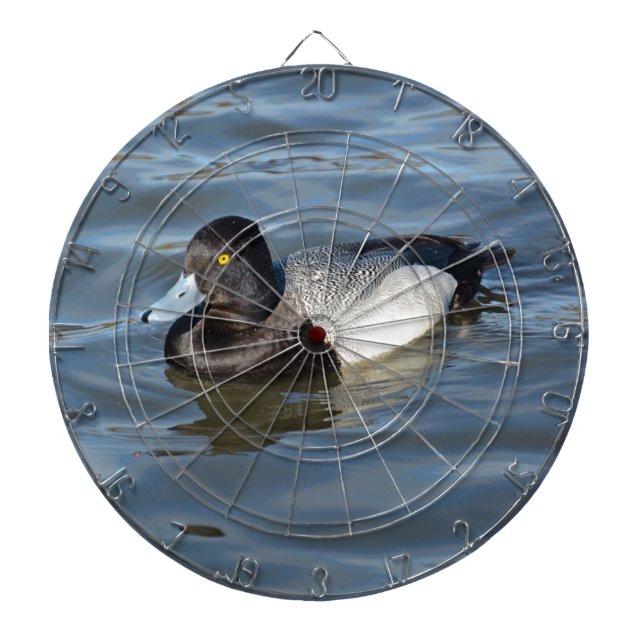 Lesser Scaup Anka Darttavla (Framsidan)