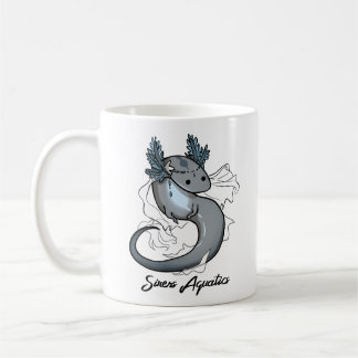 Lesser vatten- Salamander för siren Kaffemugg