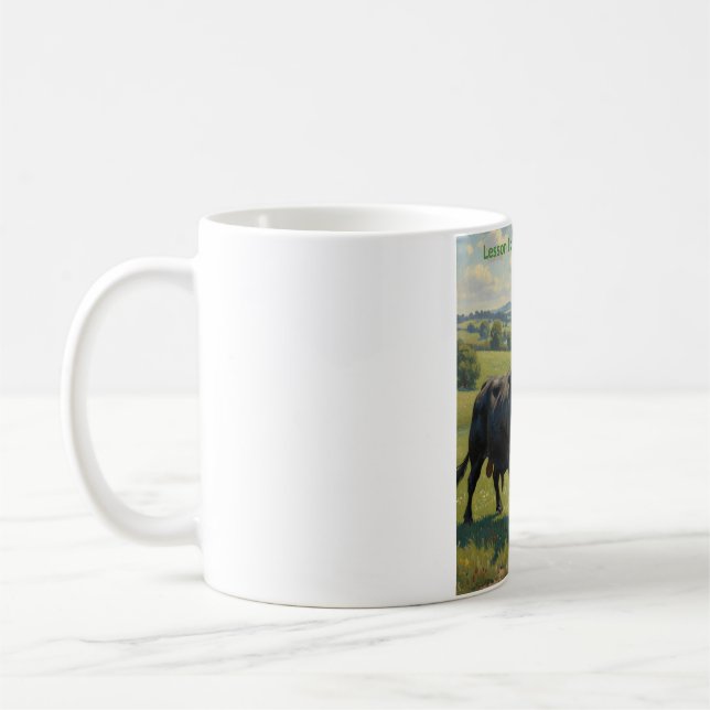 Lesson 1: grönten Bull elak  Kaffemugg (Vänster)