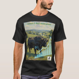 Lesson 1: grönten Bull elak T Shirt