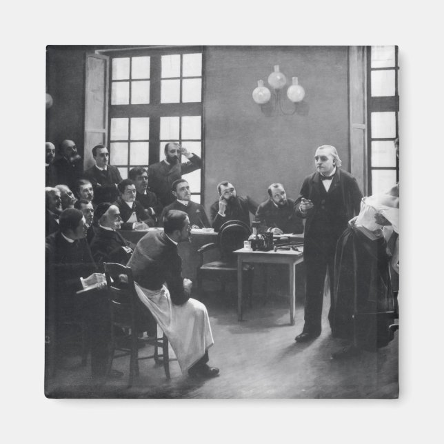 Lesson med Doktor Charcot vid Salpetriere Magnet (Framsidan)