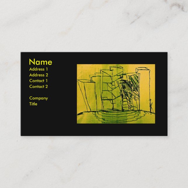 LESSON PLAN CITY VISITKORT (Framsida)