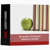 Lesson Planner Binder för skollärare