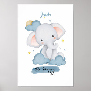 Lessons Elephant från Cloud Poster