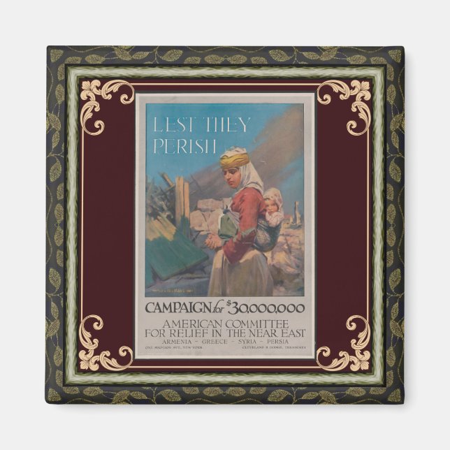 Lest de Perish Poster magnet (Framsidan)