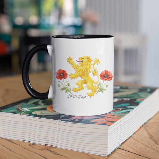 Lest We Forget | Minnesdagsfoto-minne Mugg (Skapare uppladdad)