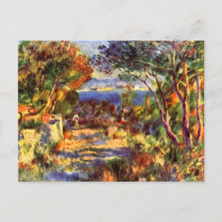 L'Estaque av Pierre Renoir, Vintage Impressionism Vykort