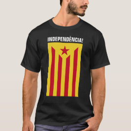 L'Estelada Vermella - röd Starred flagga Catalonia T-shirt