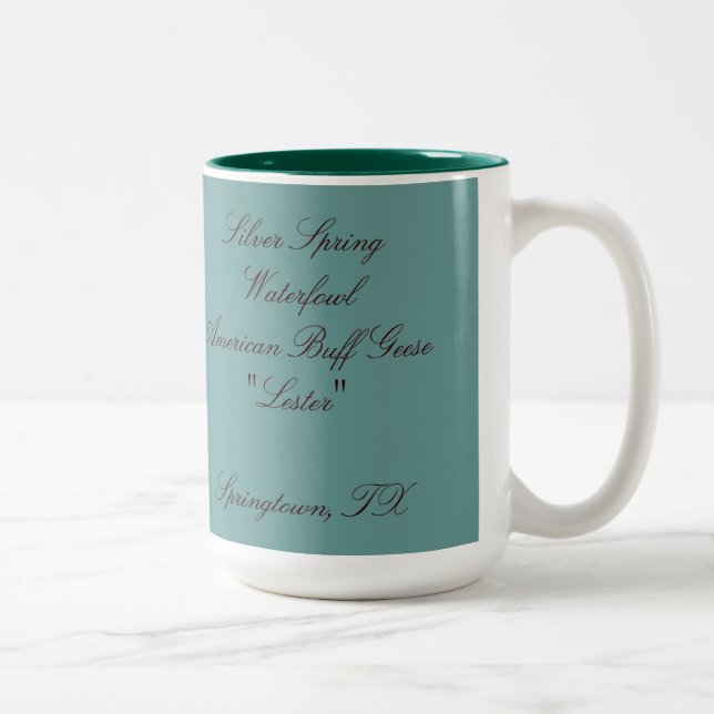 Lester kaffemugg… Två-Tonad mugg (Höger)