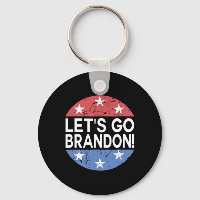 Let#39;s Go Brandon Nyckelring (Framsida)