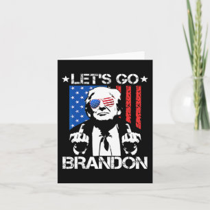 Let#39;s Go Brandon Pro Trump 2024 Flagga Anti Joe Kort