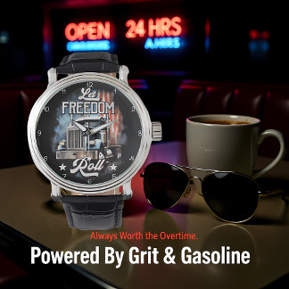 Let Freedom Roll: Trucking America Armbandsur