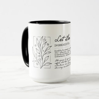 "Let Go"-kaffe Mugg, 15 oz Mugg