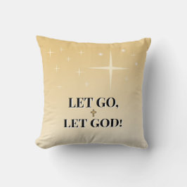 Let Go Let God Inspirational Kudde