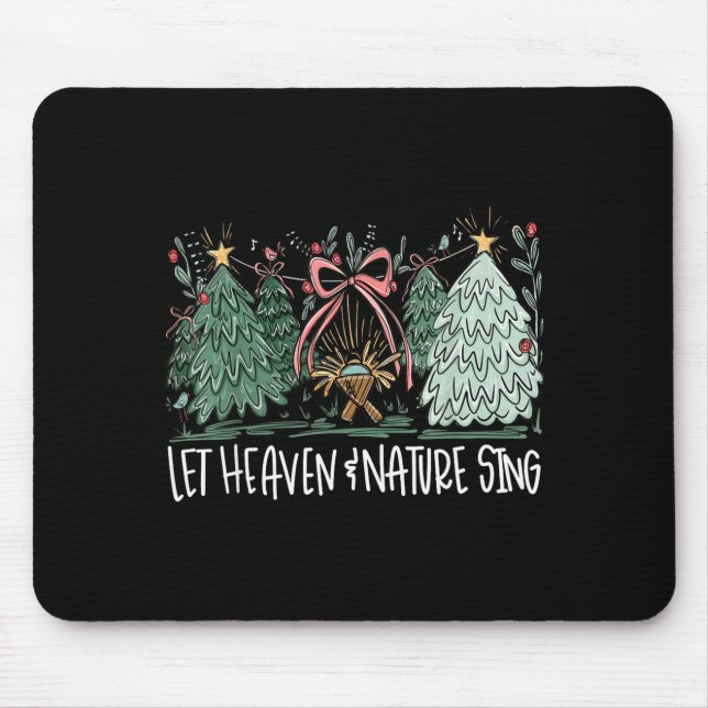 Let Heaven &amp; Nature Sing Christmas Baby Jesus  Musmatta (Framsidan)