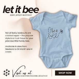 "Let It Bee" T-Shirt Babyklänning