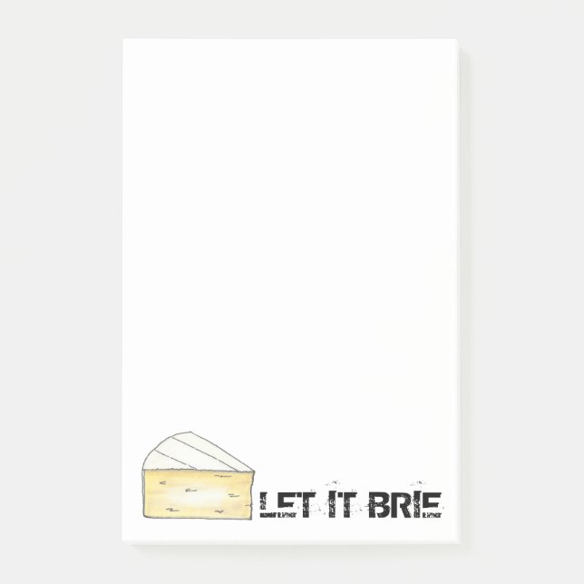 LET IT BRIE (BE) LUNT CHE (BE) POST-IT BLOCK (Framsida)