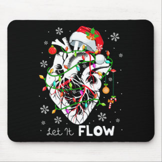 Let It Flowing Xmas Anatomy Santa Heart Part Cardi Musmatta