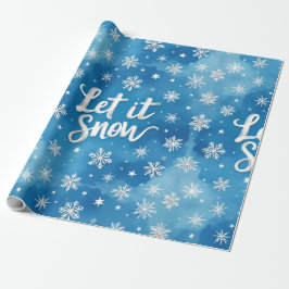 Let It Snow, Christmas, Author Natasha Us Presentpapper