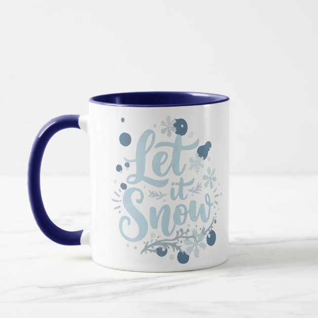 Let It Snow Mug Mugg (Vänster)