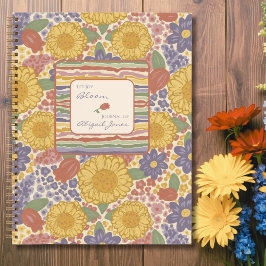 Let Joy Bloom – Personalized Floral Journal