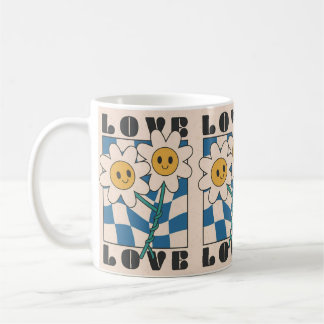 Let love bloom kaffemugg