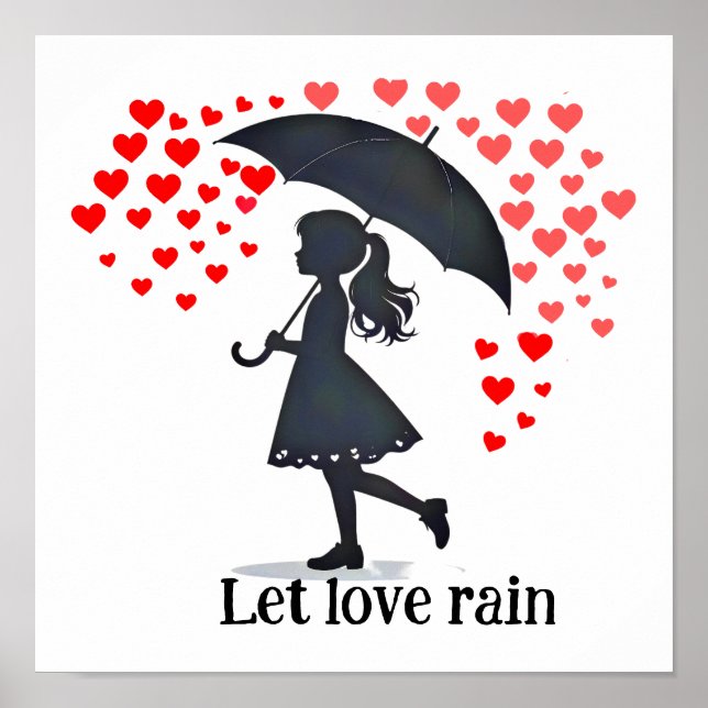 Let Love Rain Poster (Framsidan)