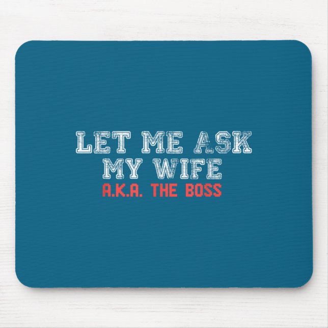 Let Me Ask My Wife Aka The Boss Funny Husband Marr Musmatta (Framsidan)
