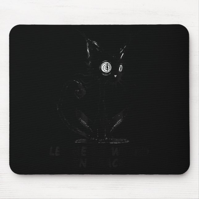 Let Me Be Weird In Peace Black Cat Graphic  Musmatta (Framsidan)