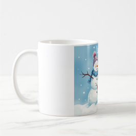 Let’s Chill Together Snowman Family Mug Kaffemugg