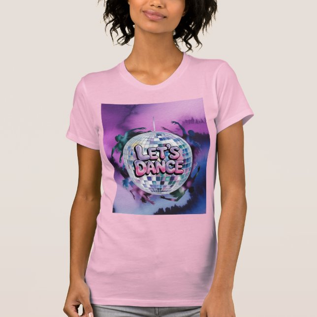 Let’s Dance Birthday Party Bash T Shirt (Framsida)
