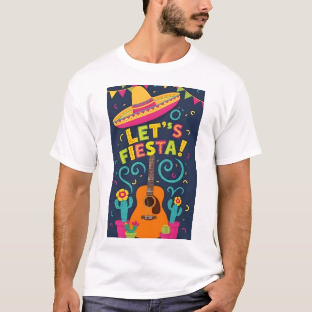 LET S FIETA T SHIRT (Framsida)