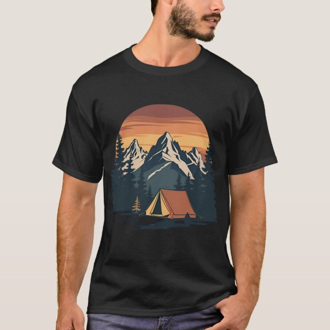 Let’s Get Lost in the Woods – Nature Lover T Shirt (Framsida)