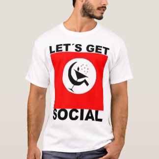Let´s Get Social Tee Shirt
