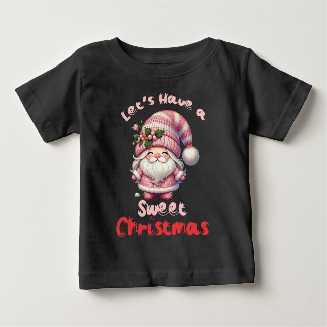 Let’s Have a Sweet Christmas Kids T Shirt (Framsida)