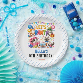 Let’s Pawty Cat 5th Birthday | Cute Kitty Birthday