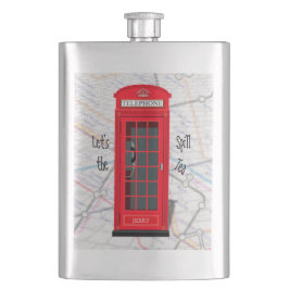 Let’s Spill the Tea – London Tube Map Red Phone Fickplunta