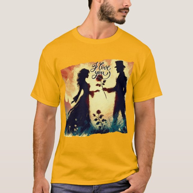 Let the details of love not die t shirt (Framsida)