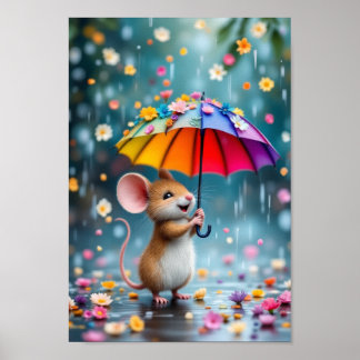 Let the flowers flow  poster