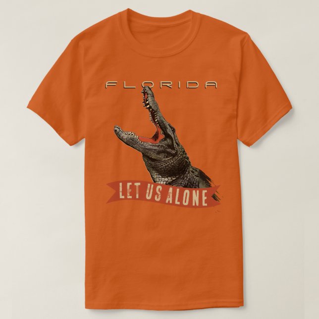 LET US ALONE T SHIRT (Design framsida)