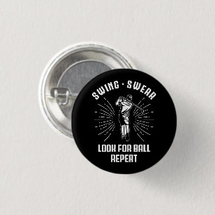 Leta efter Boll Repeat Golf Nerd Vintage Golfing P Knapp